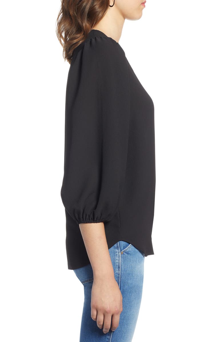 Halogen<sup>®</sup> Blouson Sleeve Top, Alternate, color,