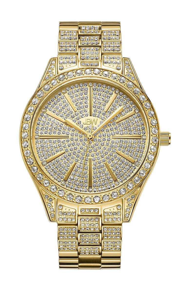 JBW Cristal 39 Diamond Bracelet Watch, 39mm, Main, color,