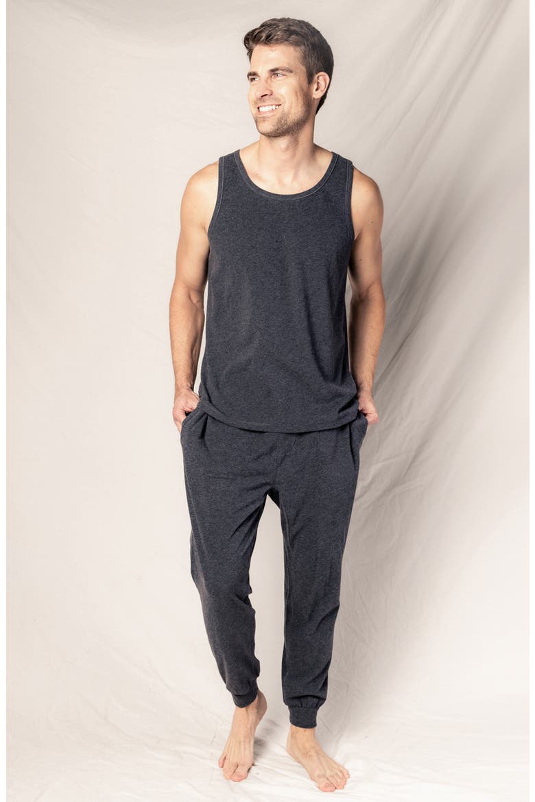 Pima Cotton Sleep Tank Top, Alternate, color, GREY