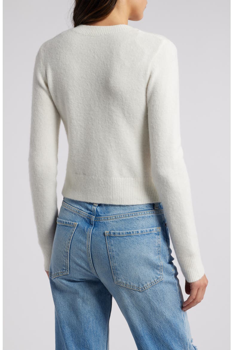 Matilda Button-Up Cardigan, Alternate, color, IVORY