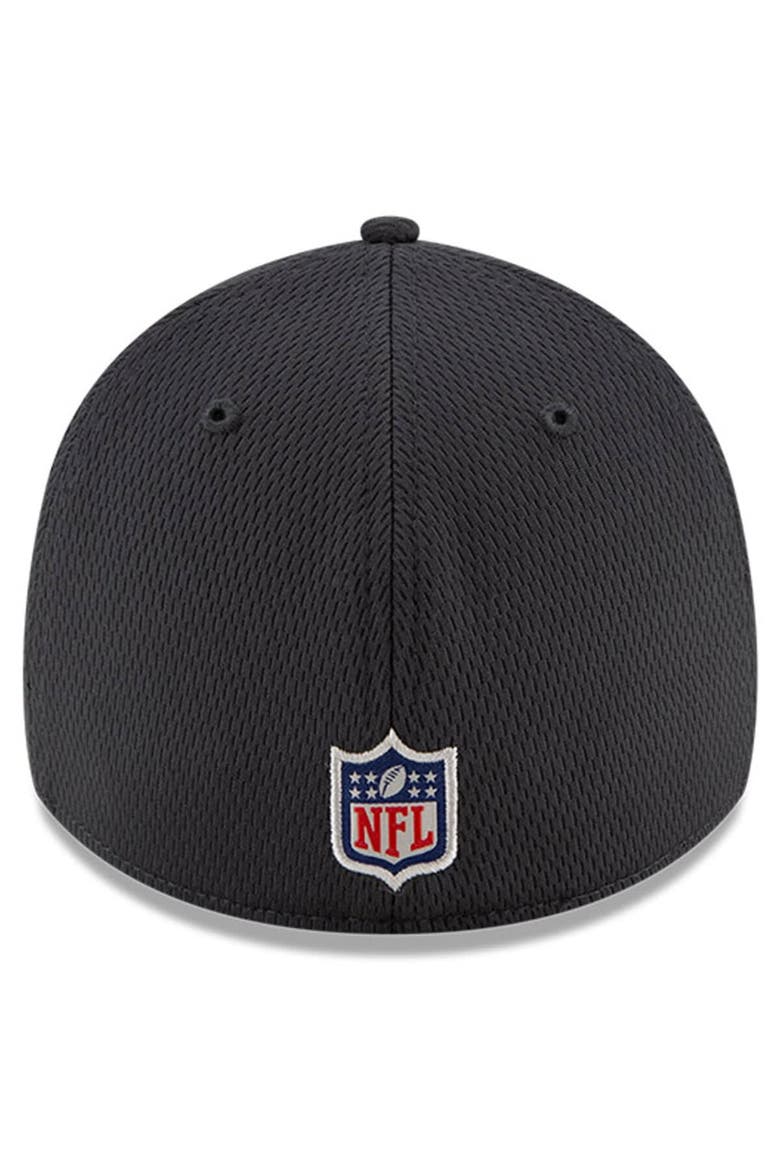 Men's New Era Charcoal Houston Texans 2021 NFL Crucial Catch 39THIRTY Flex Hat, Alternate, color, Charcoal