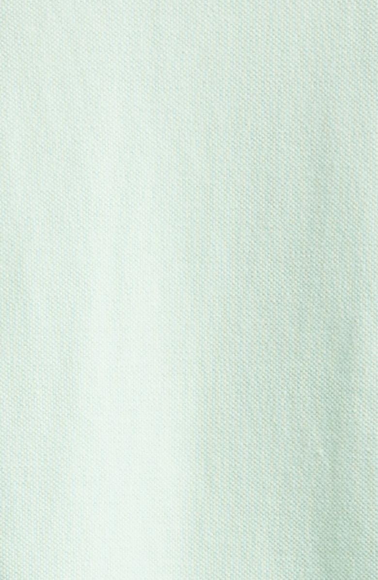 Ashley Williams Lady Print Oversize Cotton Polo, Alternate, color, Mint