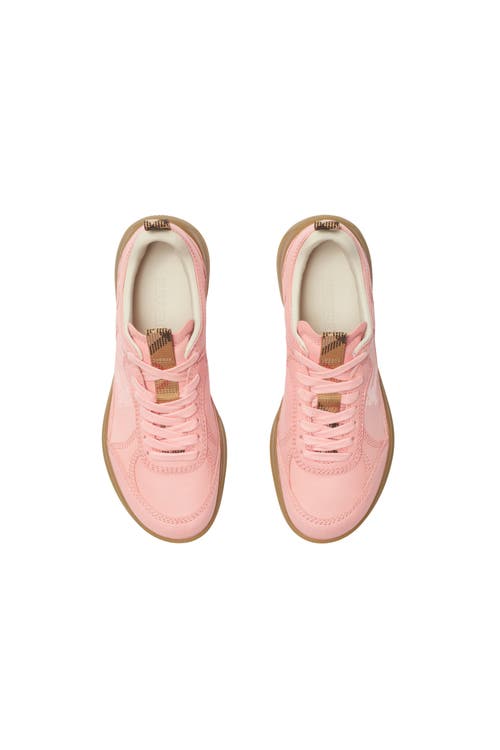 Burberry Leather Matrix Sneakers In Ditsy