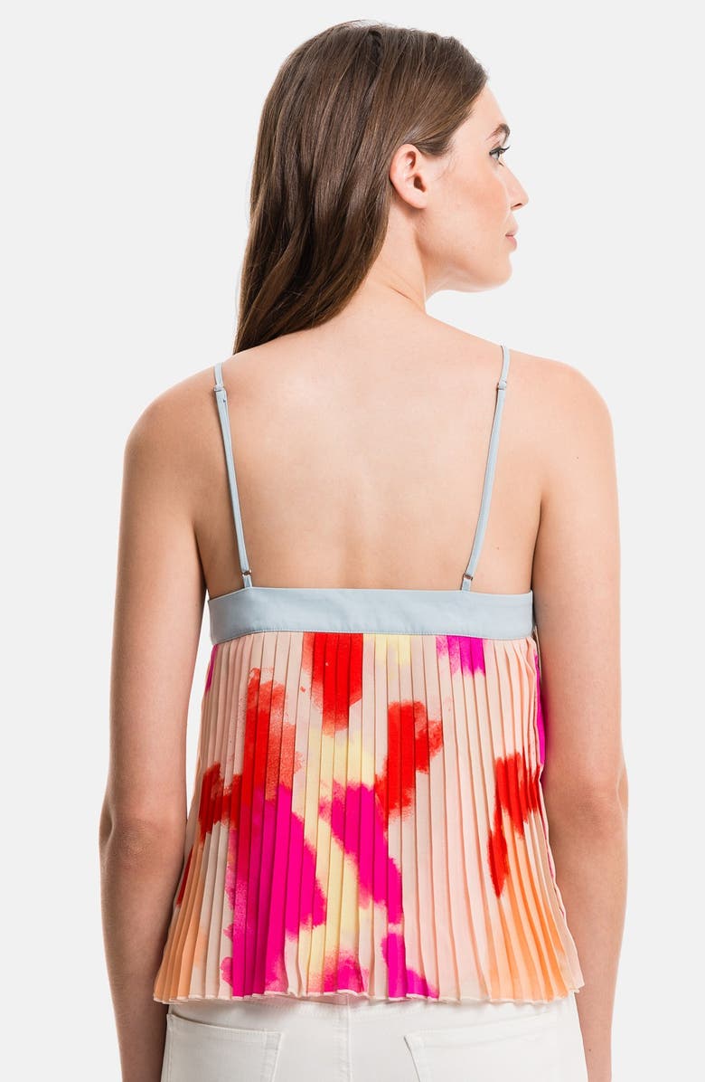 1.STATE Contrast Trim Pleated Tank, Alternate, color,