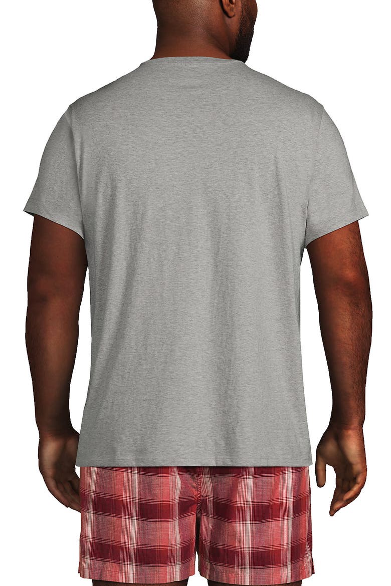 Crewneck Undershirt 3 Pack, Alternate, color, Gray Heather