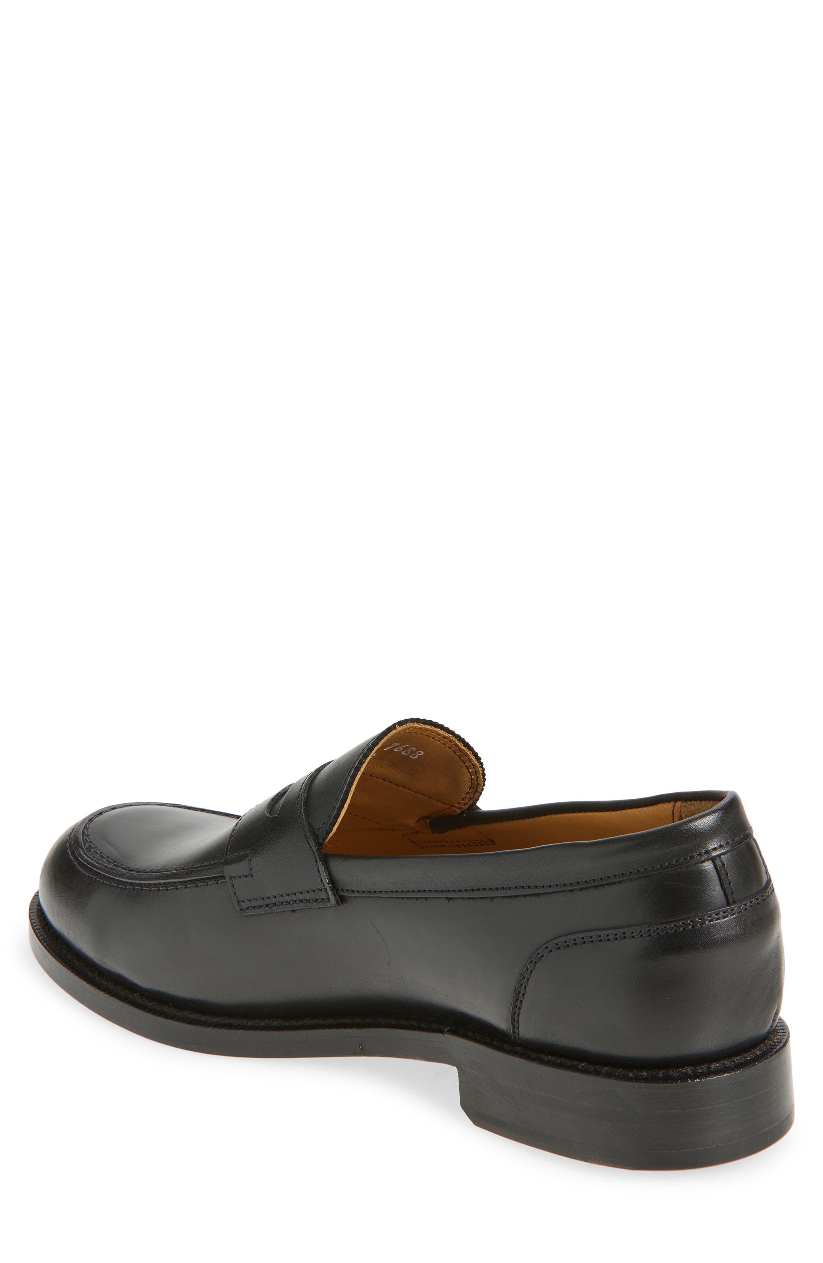 Allen Edmonds Miller Penny Loafer, Alternate, color, Black