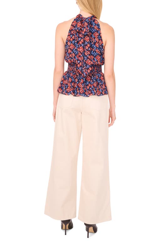 1.state Sleeveless Print Top In Blue