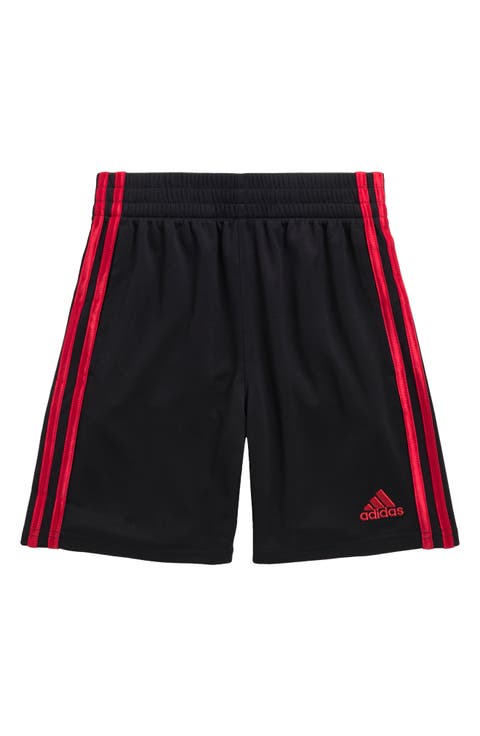 Kids' Core 3-Stripe Mesh Shorts (Big Kid)