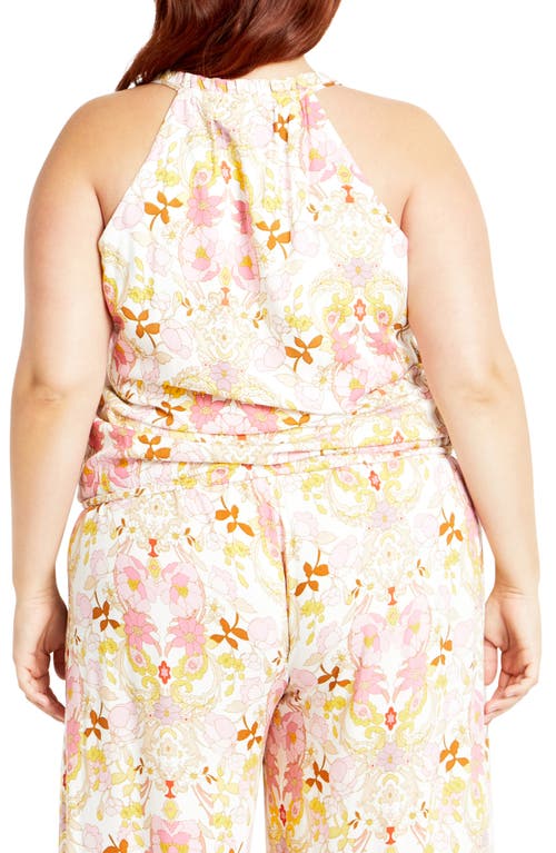 City Chic Sky Sleeveless Top