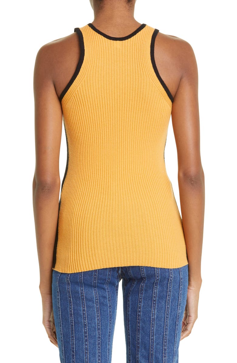 Judy Turner Gender Inclusive Nic Ribbed Cashmere Tank, Alternate, color,
