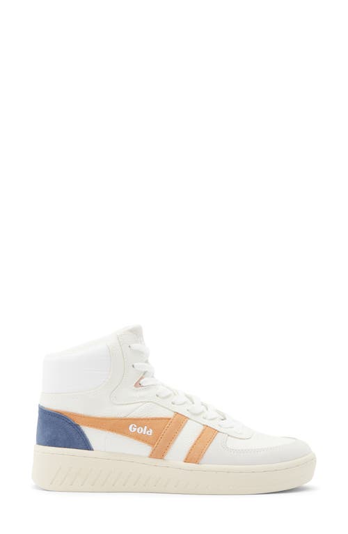 Gola Slam Trident Trainer Sneaker In White
