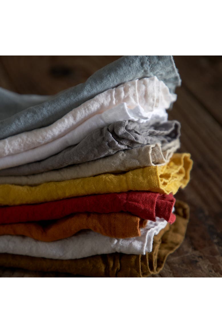 Maria Set/4 napkins, Alternate, color, Chalk white
