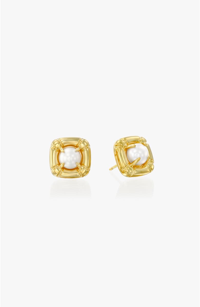 SEREIA OFFICIAL Odette Earrings, Main, color, Yellow Gold