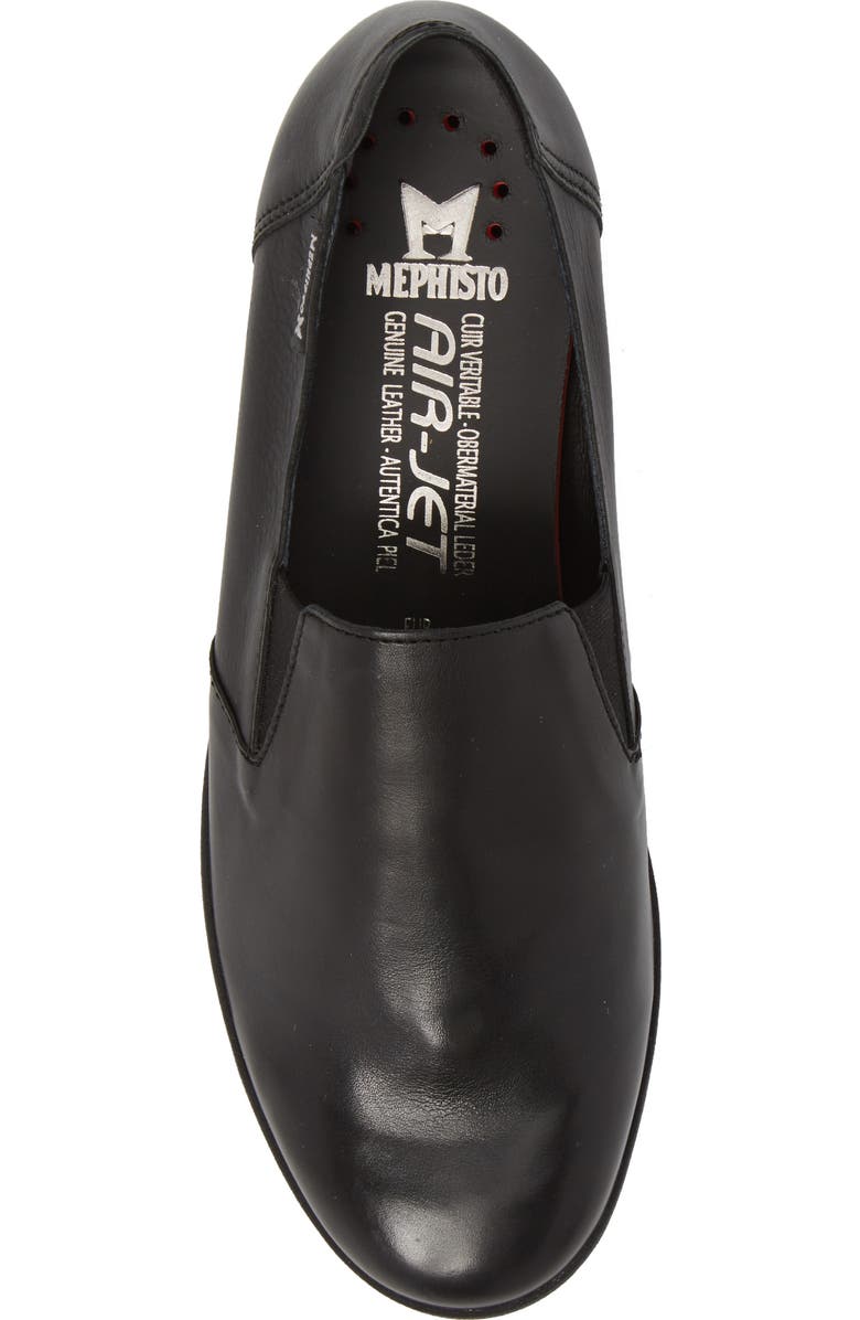 Mephisto Korie Flat, Alternate, color, Black Leather