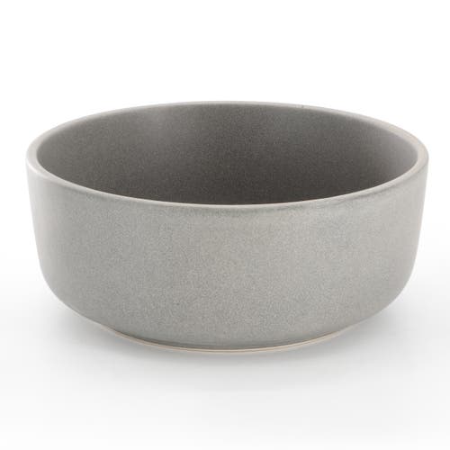 Soho Lounge Bryant Park 2 Piece 6 Inch Stoneware Cereal Bowl Set In Gray