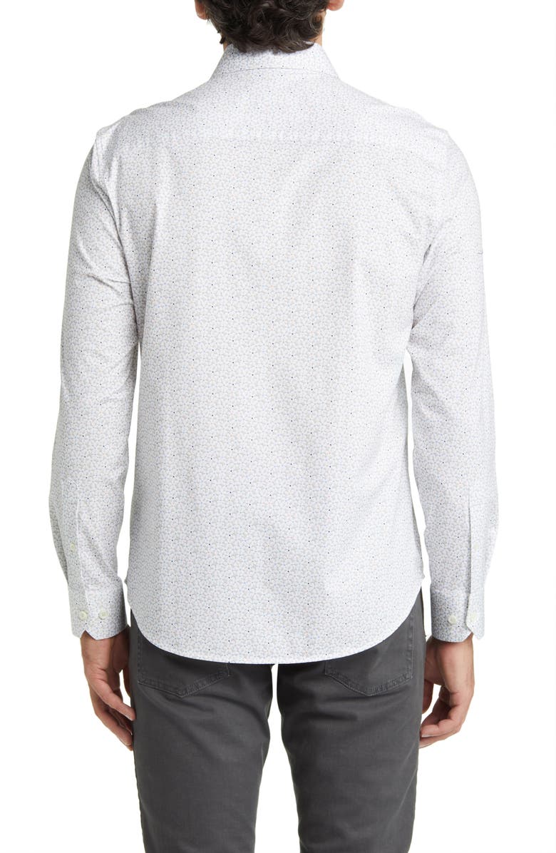 Bugatchi James OoohCotton<sup>®</sup> Floral Button-Up Shirt, Alternate, color,