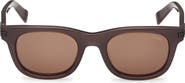 ZEGNA 54mm Geometric Sunglasses