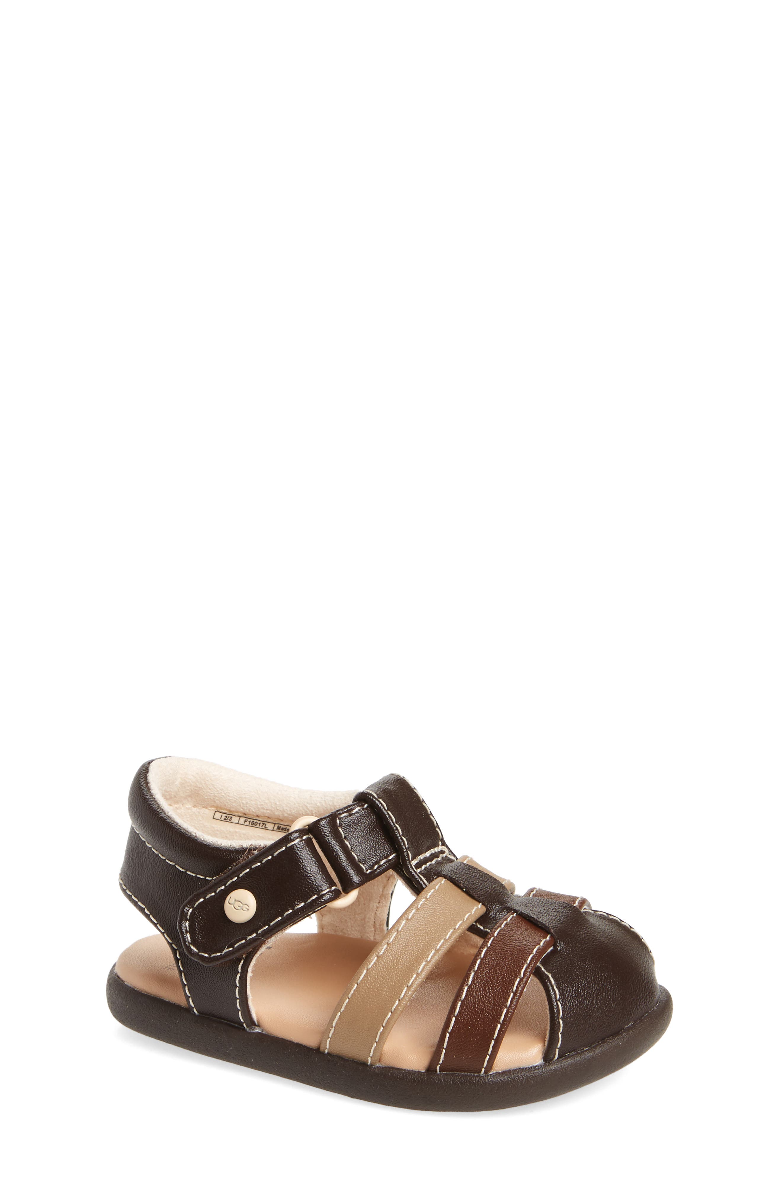 Kolding Fisherman Sandal, Main, color, STOUT