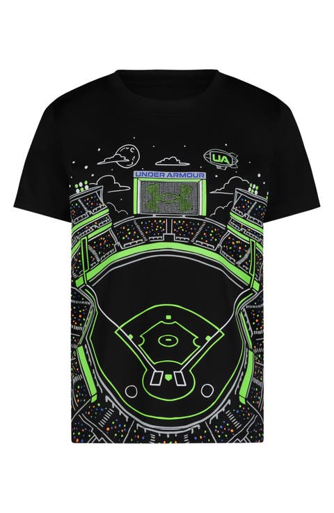 Kids' UA Tech™ Baseball Field Graphic T-Shirt (Toddler & Little Kid)