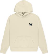 Dalix Butterfly Relaxed Midweight Fleece Pullover Hoodie