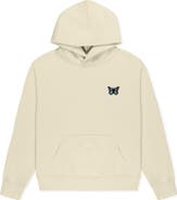 Dalix Butterfly Relaxed Midweight Fleece Pullover Hoodie
