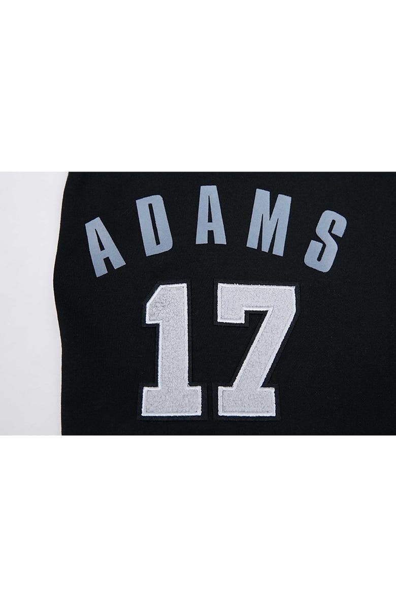 PRO STANDARD Men's Pro Standard Davante Adams Black Las Vegas Raiders Player Name & Number Shorts, Alternate, color,