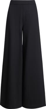 Caslon® High Waist Wide Leg Ponte Pants