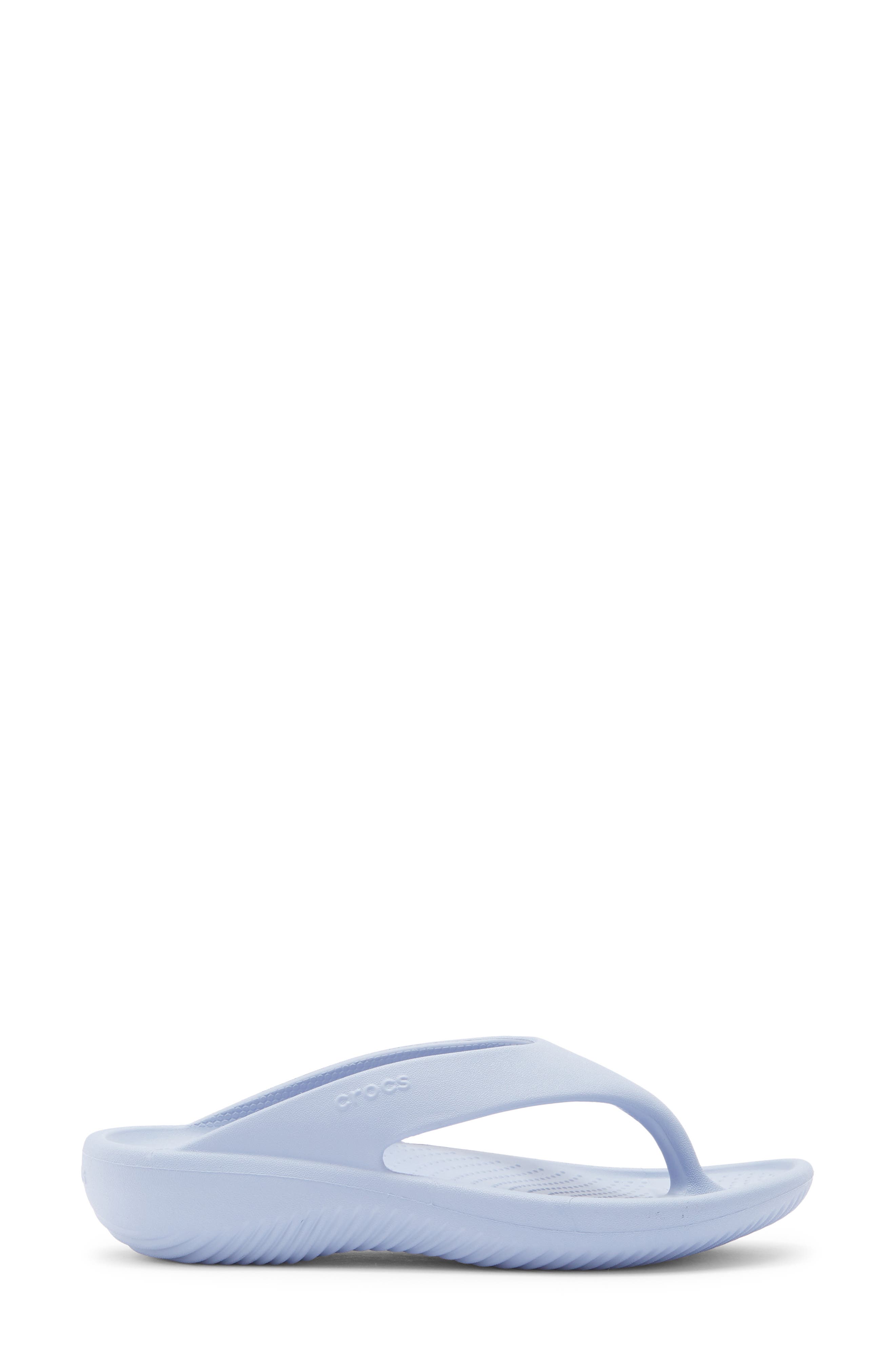 CROCS Mellow Recovery Flip Flop Sandal, Alternate, color, Blue Haze