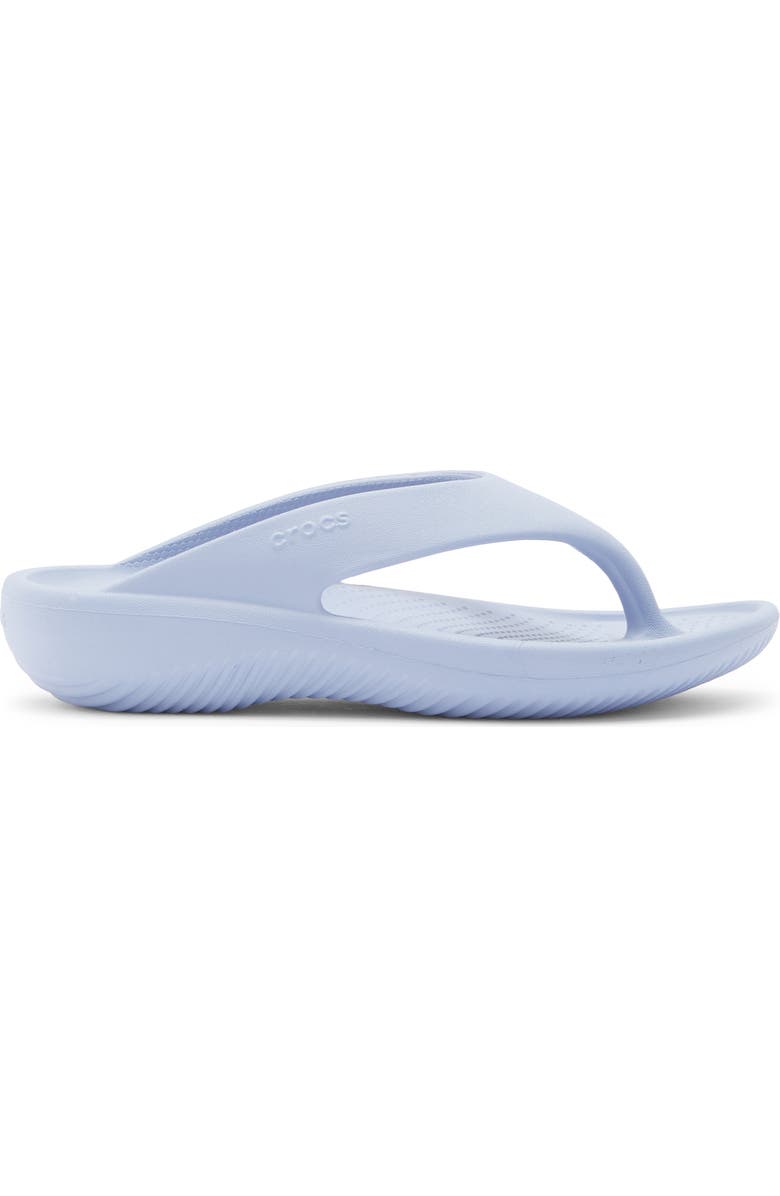 CROCS Mellow Recovery Flip Flop Sandal, Alternate, color, Blue Haze