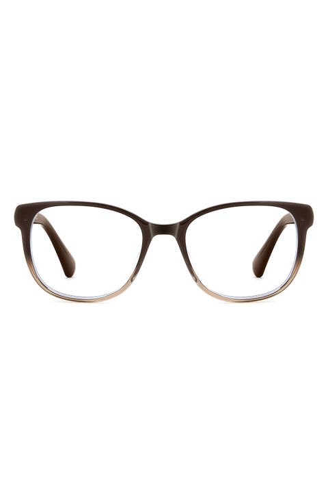 lyssa 51mm square optical glasses