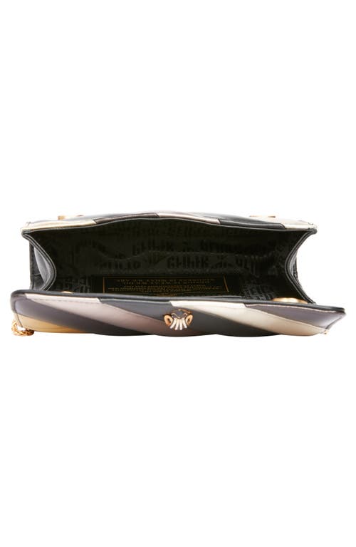 Kurt Geiger London Mini Soho Metallic Leather Clutch
