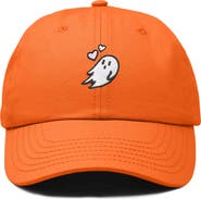 Dalix Heartly Ghost Embroidered Cap
