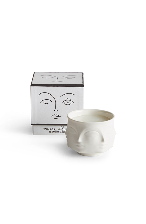 Jonathan Adler Muse Blanc Candle In White