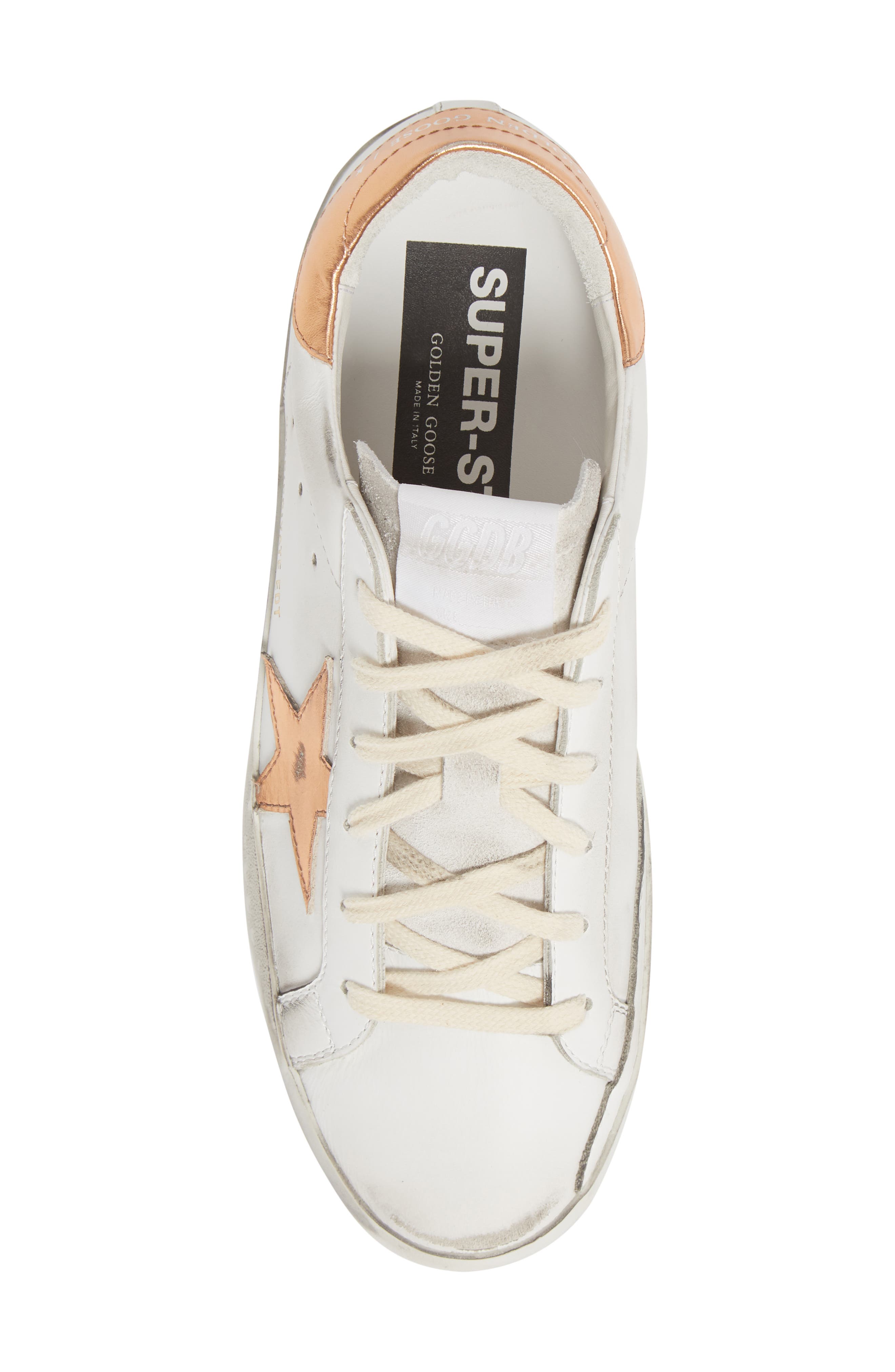 Golden Goose Super-Star Low Top Sneaker, Alternate, color, 