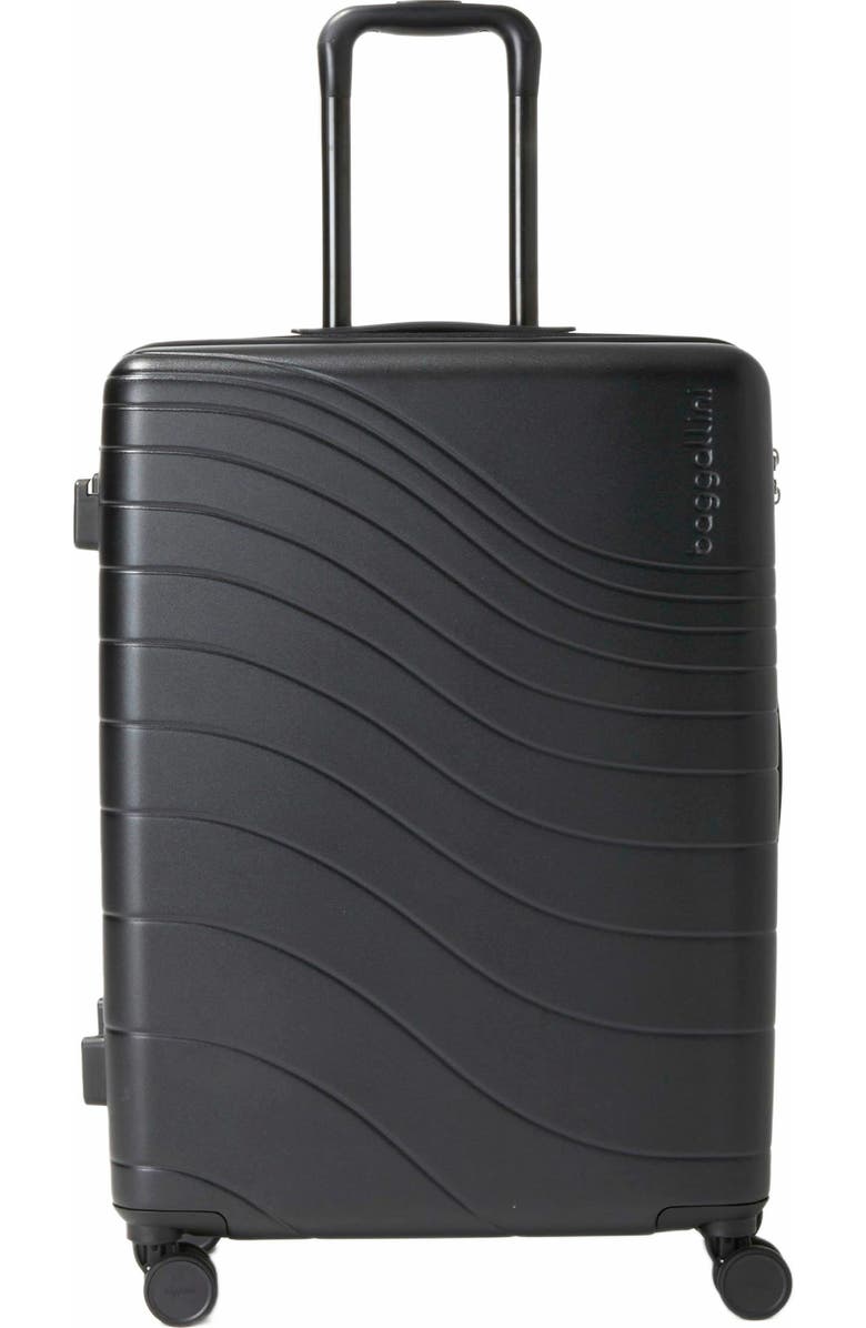 BAGGALLINI Set Wave 26 in. 4 Wheel Hardside Luggage, Alternate, color, Black Hardside