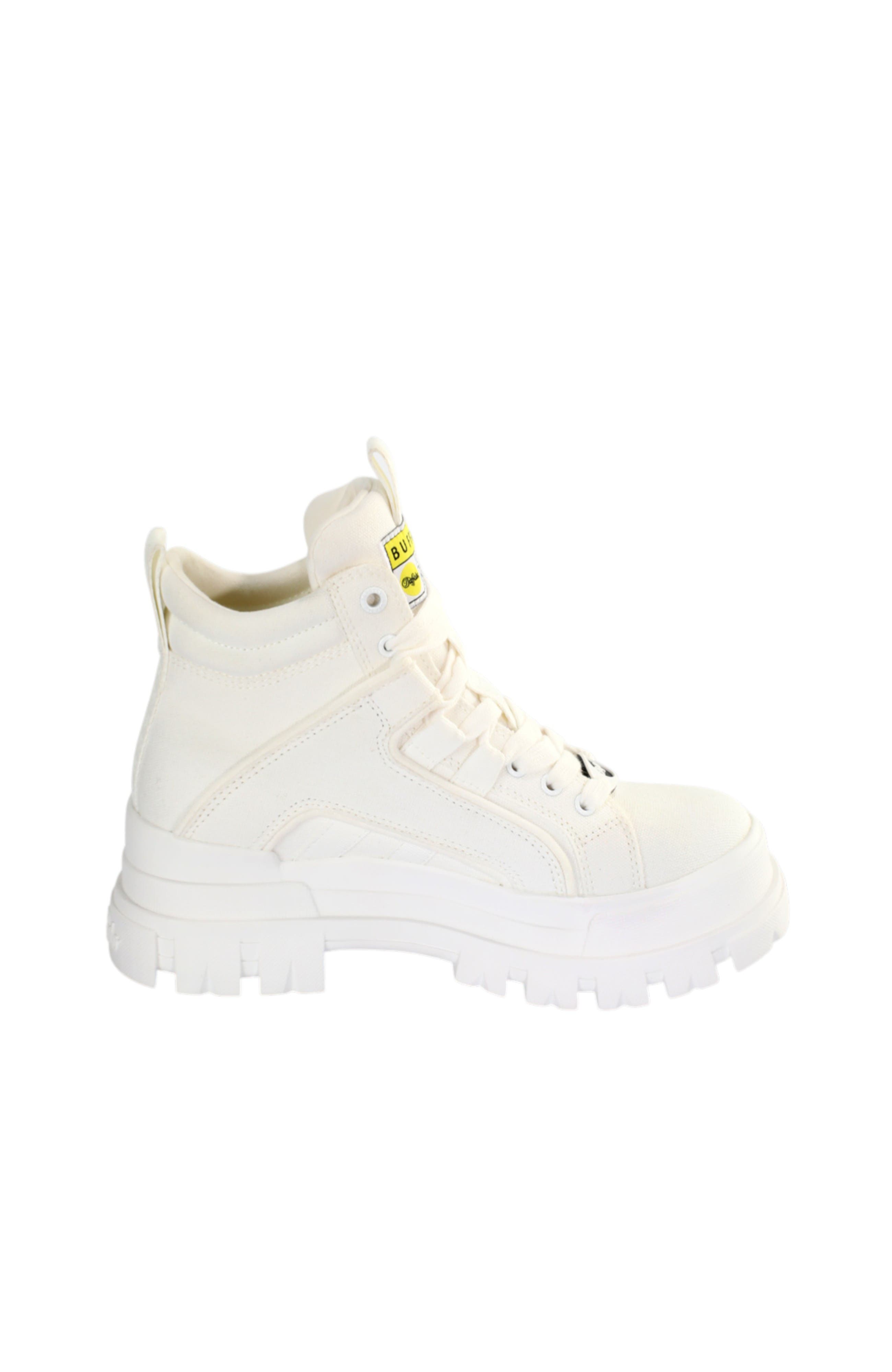 Buffalo Boots Aspha Nc Mid Flat Cut Bootie, Alternate, color, White