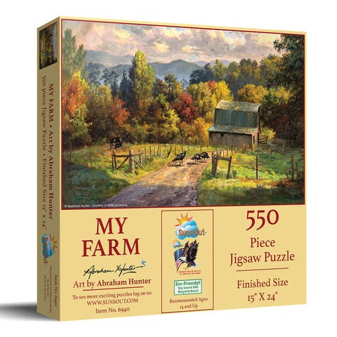 My Farm 550 piece Jigsaw Puzzle for Adults