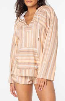 Roxy Wild & Free Stripe Baja Hoodie