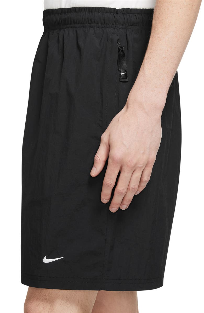 Nike Solo Swoosh Water Repellent Nylon Shorts, Alternate, color,