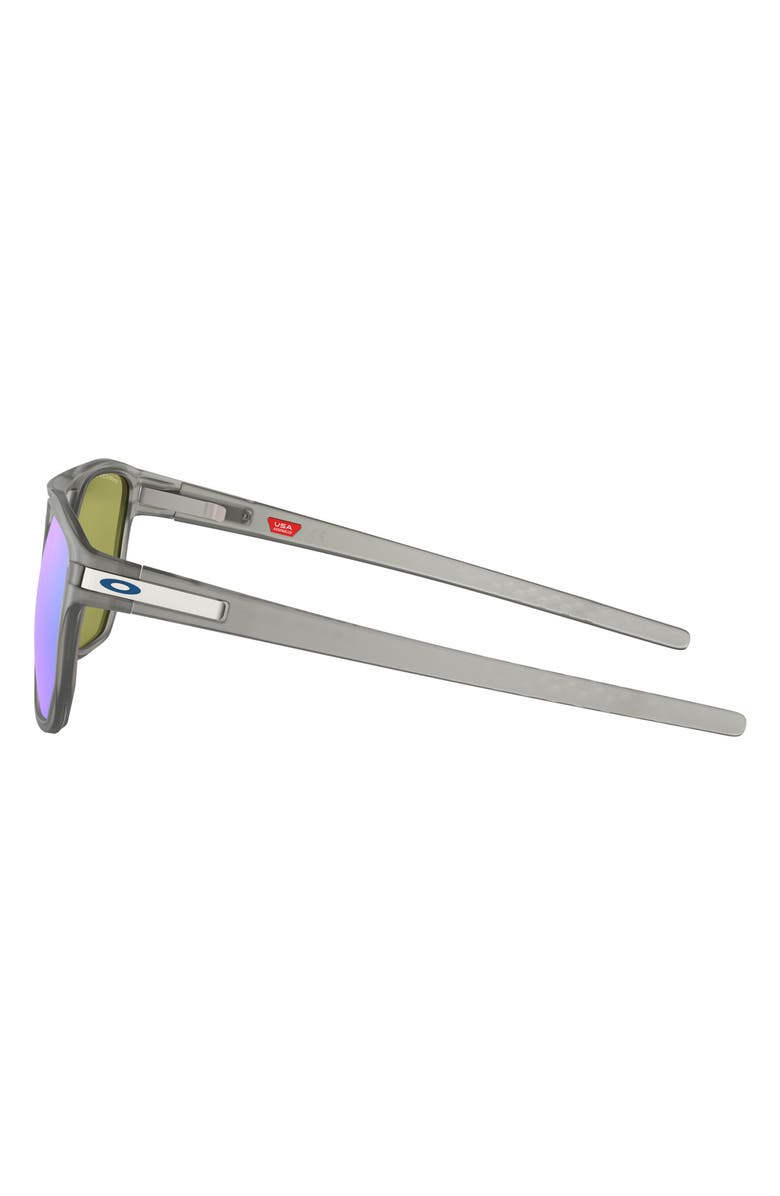 Oakley Prizm<sup>™</sup> Latch<sup>™</sup> Beta 54mm Polarized Square Sunglasses, Alternate, color, Grey