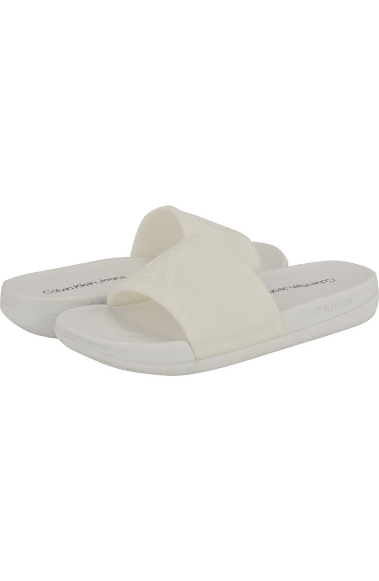 Calvin Klein Barli Slide Sandal, Alternate, color, Clear