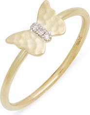 Meira T Butterfly Diamond Ring