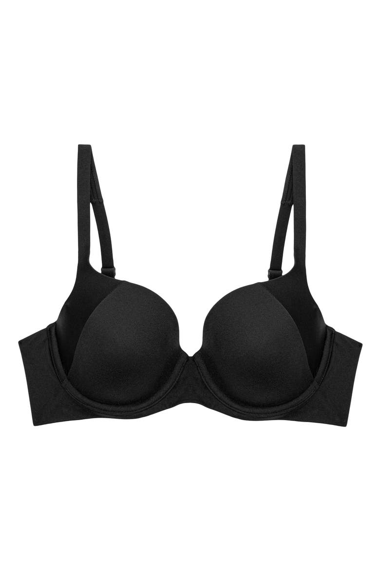 Body MakeUp Soft Touch Wired Padded Bra, Main, color, Black