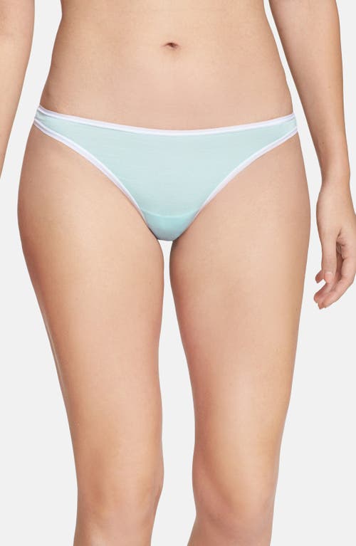 Felina 'Sublime' Thong in Aqua Wave 