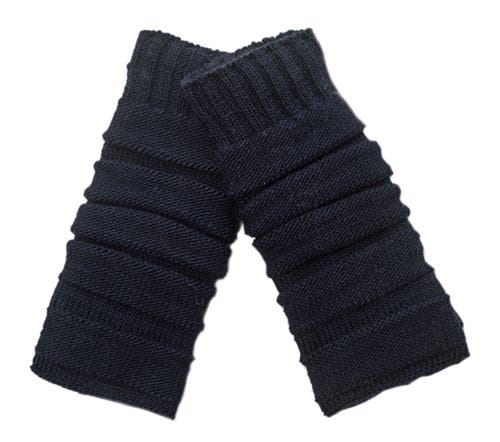 Nirvanna Designs Reverse Step Handwarmers in Navy 
