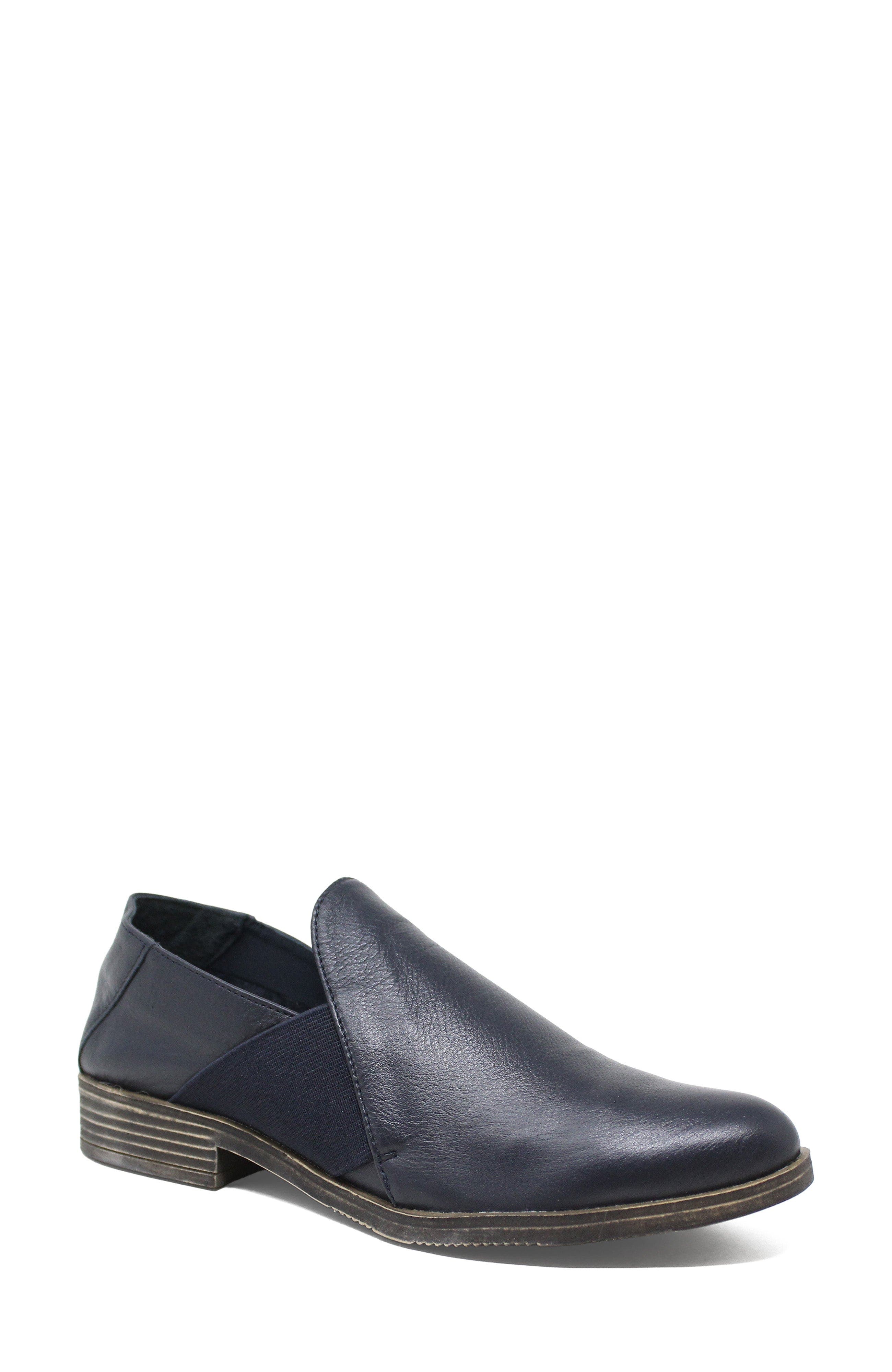 Navy Leather