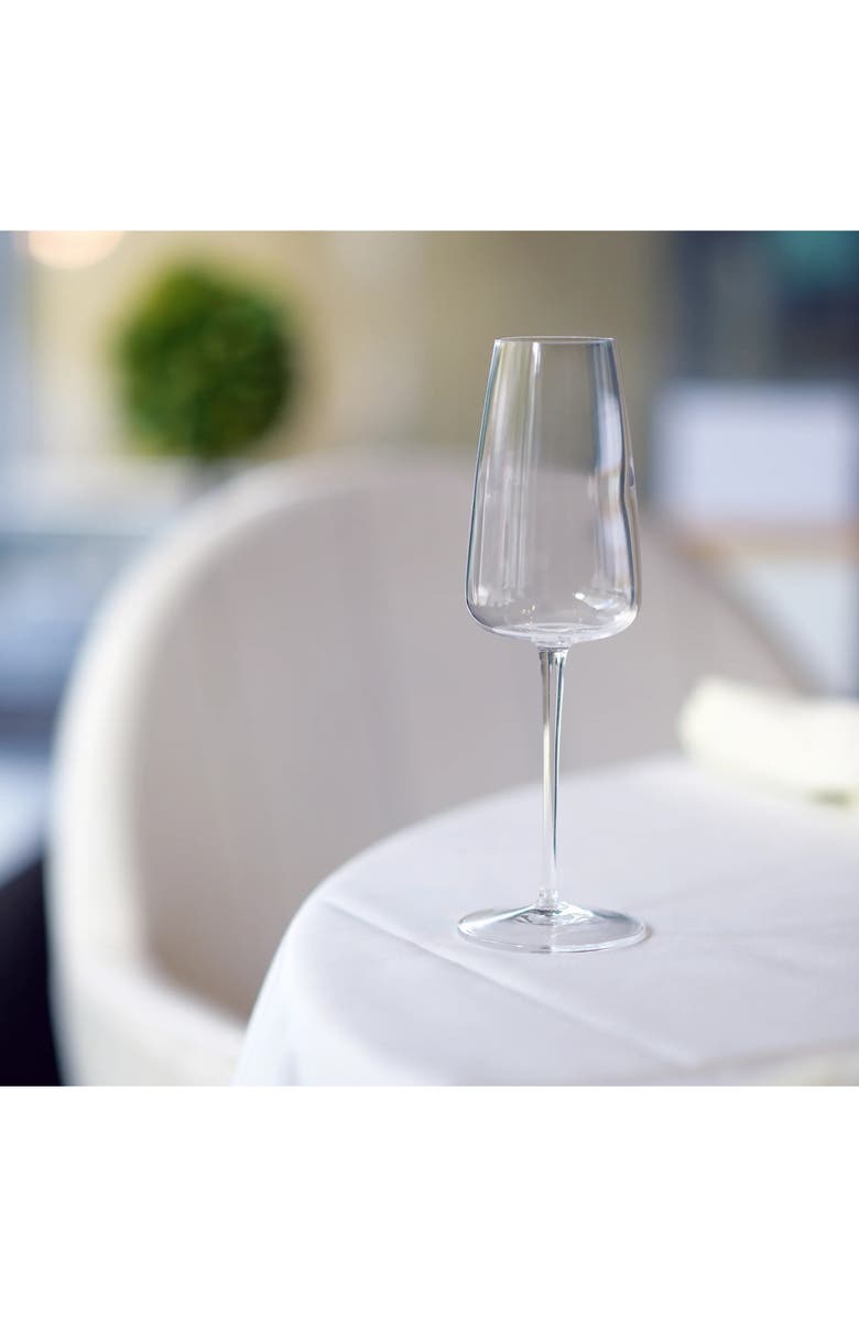 Luigi Bormioli Talismano Set of 4 Prosecco Flutes, Alternate, color, Clear