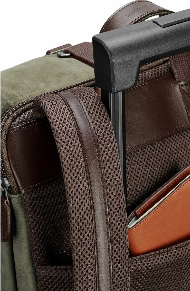 Carl Friedrik City-hopper Backpack, Alternate, color, Olive