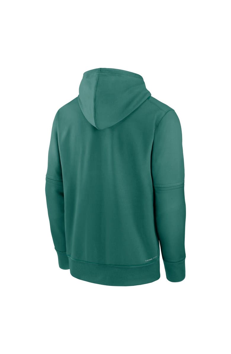 Nike Men's Nike Green Boston Red Sox 2025 City Connect Authentic Collection Therma Pullover Hoodie, Alternate, color,
