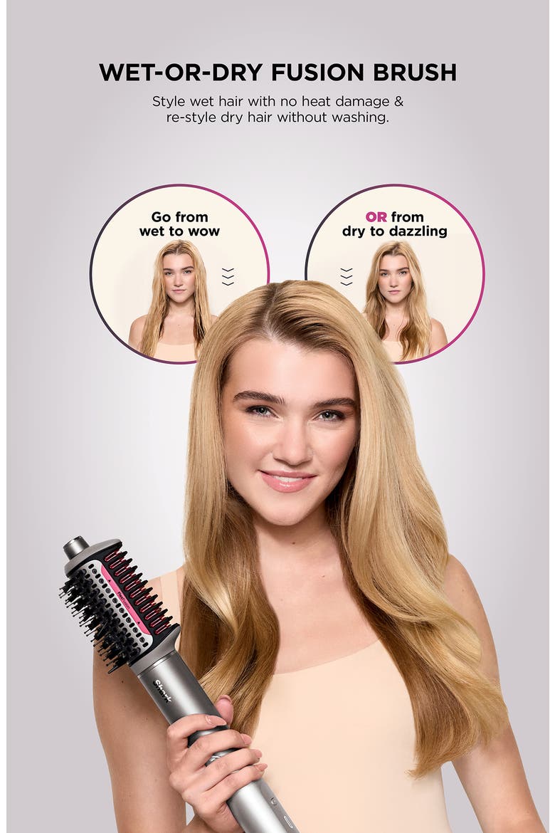 FlexFusion Air & Ceramic Styling System for Straight & Wavy Hair, Alternate, color, METALLIC MIST